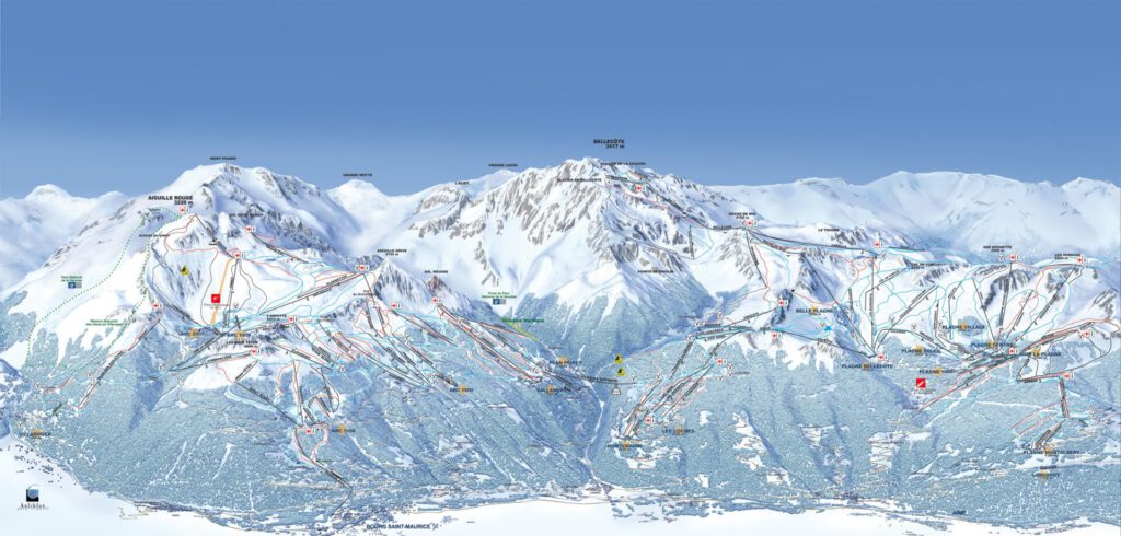 Champagny en Vanoise skigebied Paradiski